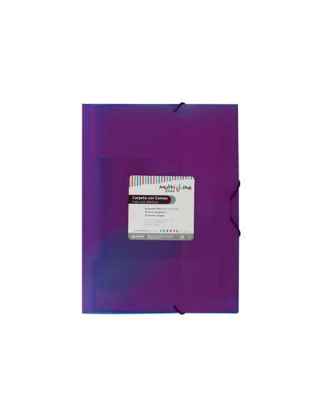 PACK 6 CARP. GRAFOPLAS Fº C/SOLAP+GOM LILA